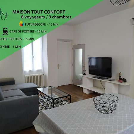 Maison De Notre Dame Des Dunes - 3Ch / 8 Pers Villa ปัวติเยร์ ภายนอก รูปภาพ