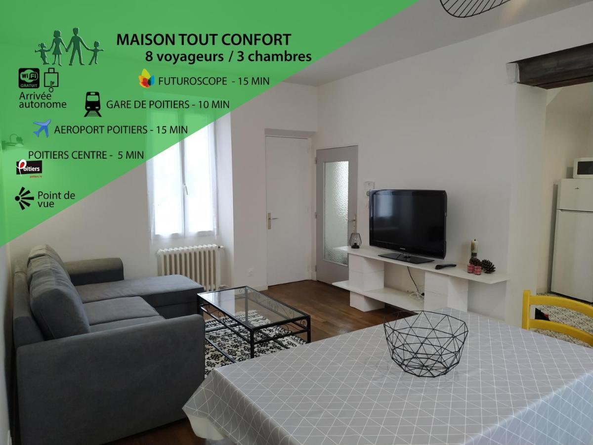 Maison De Notre Dame Des Dunes - 3Ch / 8 Pers Villa ปัวติเยร์ ภายนอก รูปภาพ